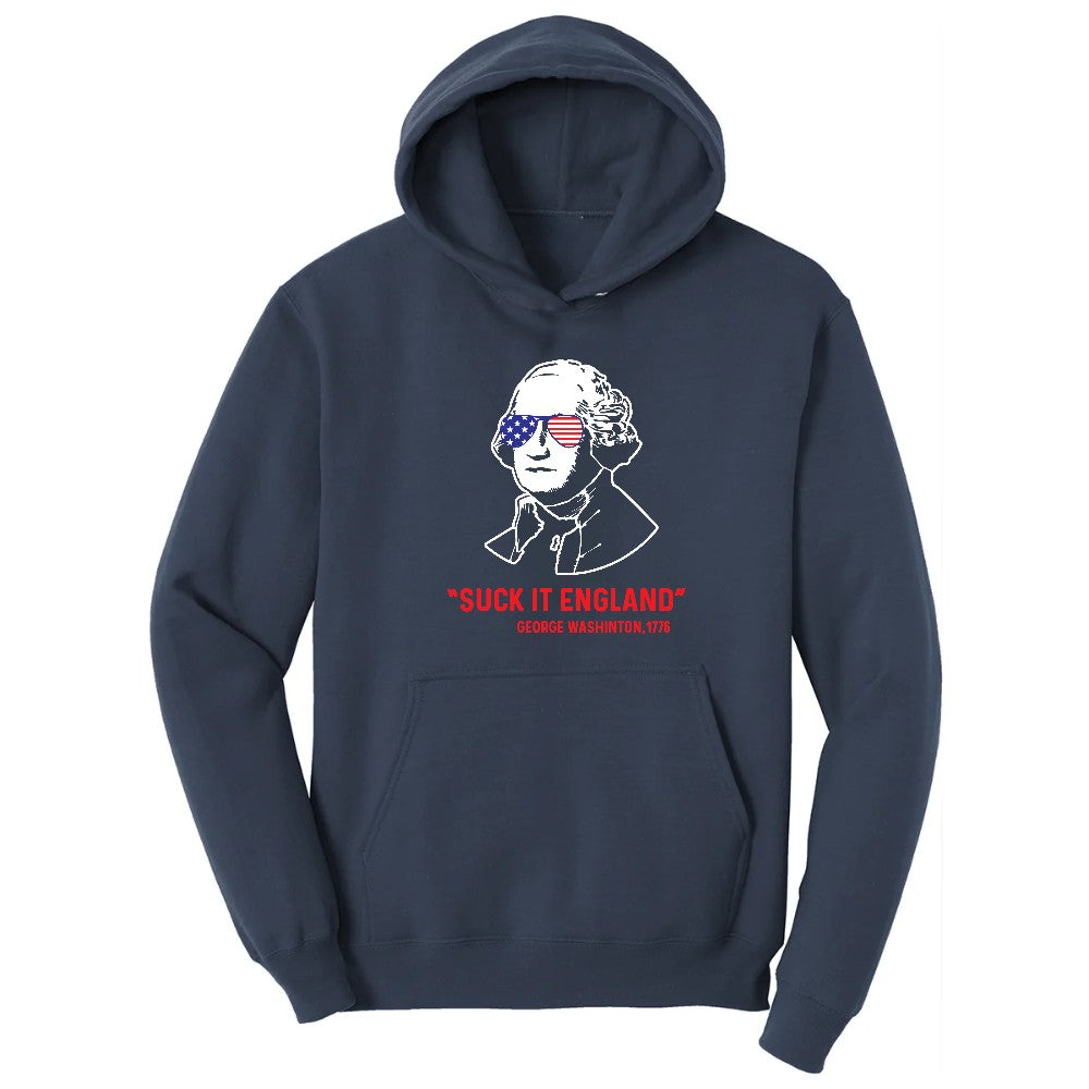 Suck It England Hoodie - Navy