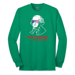 Suck It England Long Sleeve Tee - Kelly Green