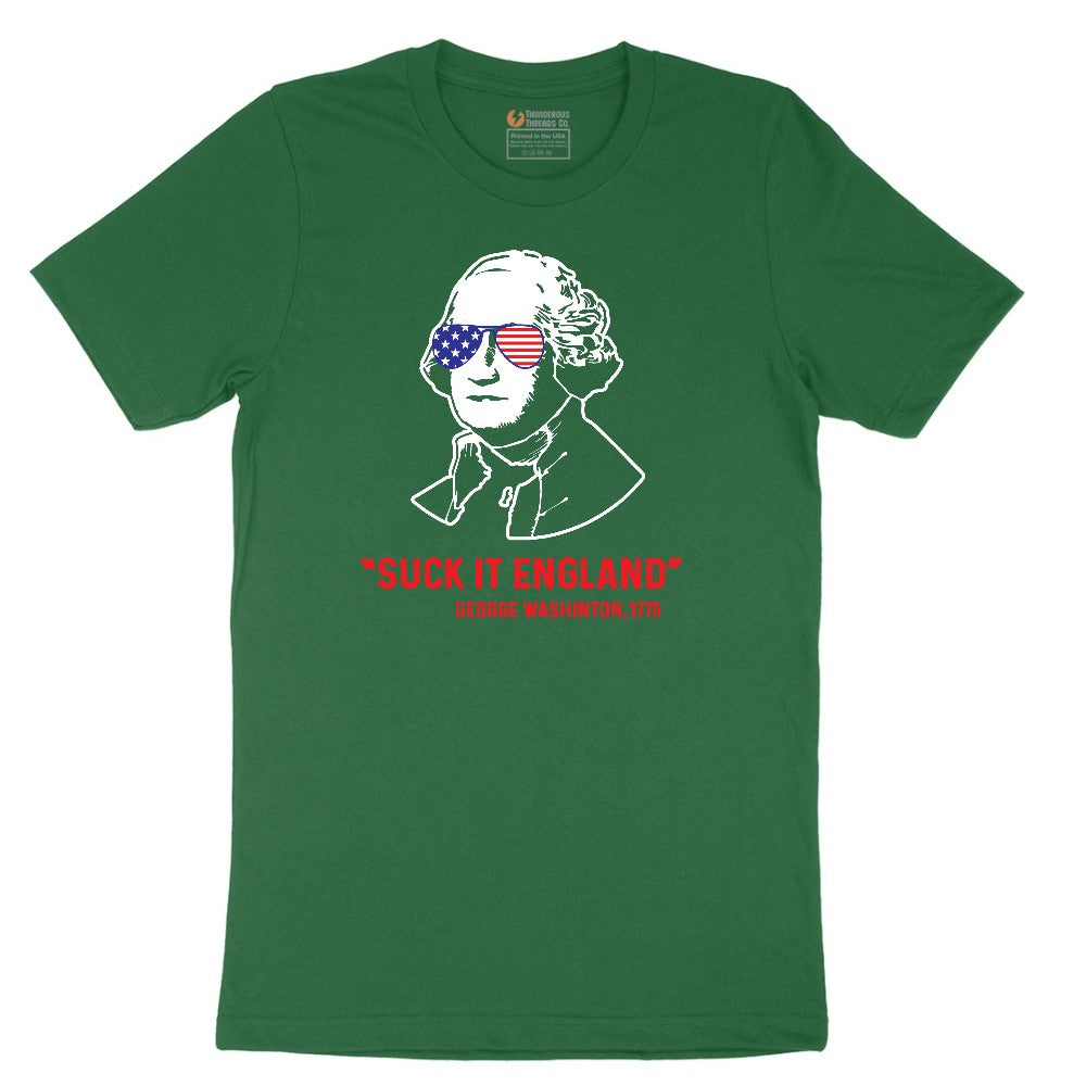 Suck It England Short Sleeve Tee - Athletic Kelly