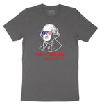 Suck It England Short Sleeve Tee - Dark Heather Grey