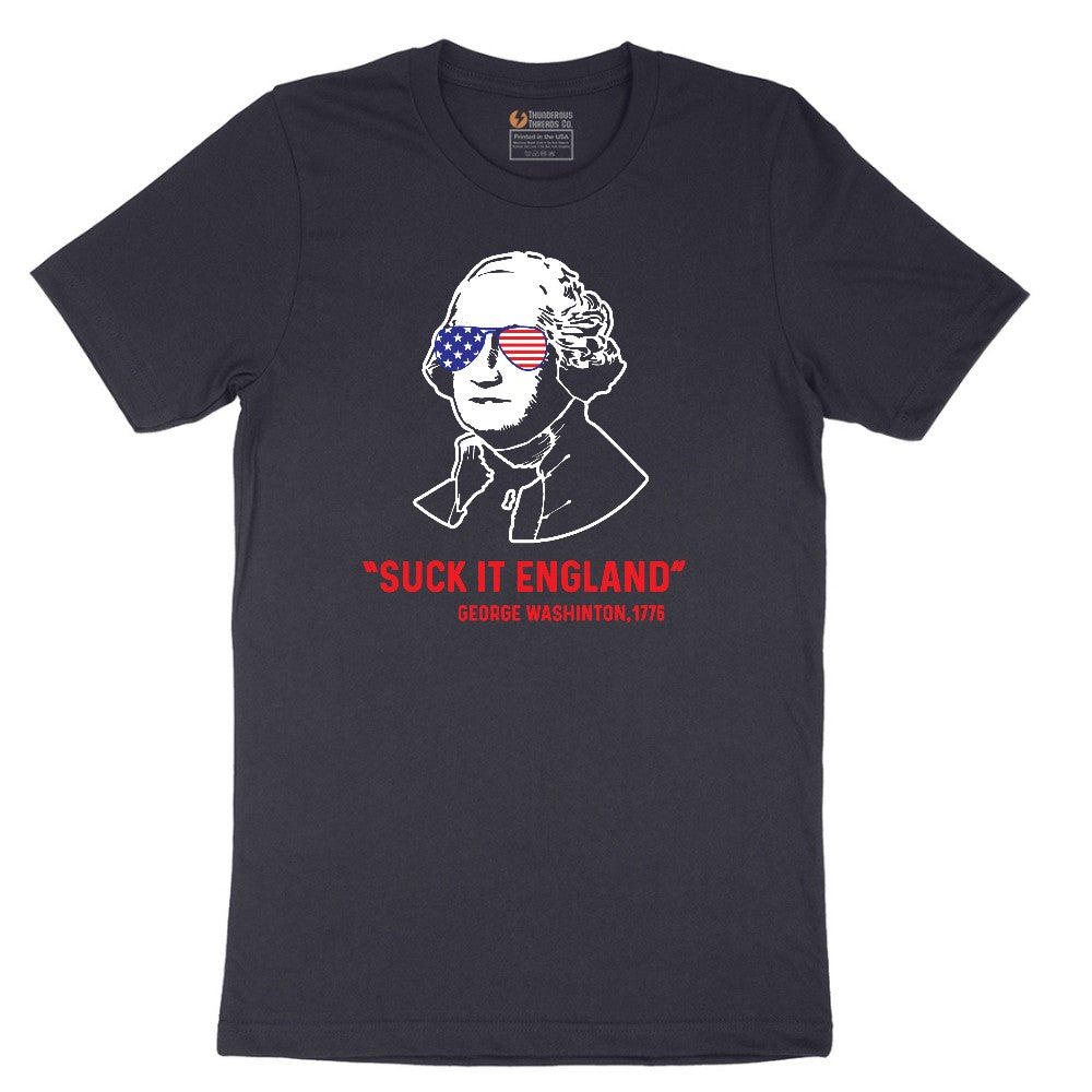 Suck It England Short Sleeve Tee - Deep Navy