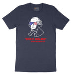 Suck It England Short Sleeve Tee - Heather Navy
