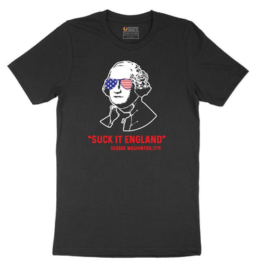 Suck It England Short Sleeve Tee - Jet Black