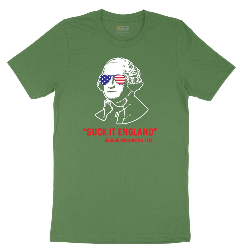 Suck It England Toddler Short Sleeve Tee - Athletic Kelly