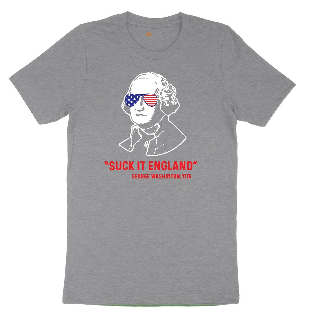 Suck It England Youth Short Sleeve Tee - Athletic Heather