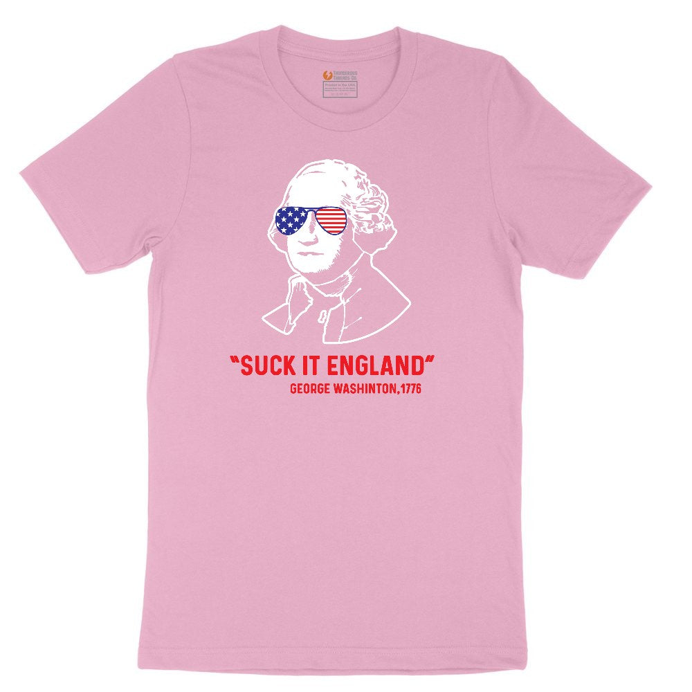 Suck It England Youth Short Sleeve Tee - Candy Pink