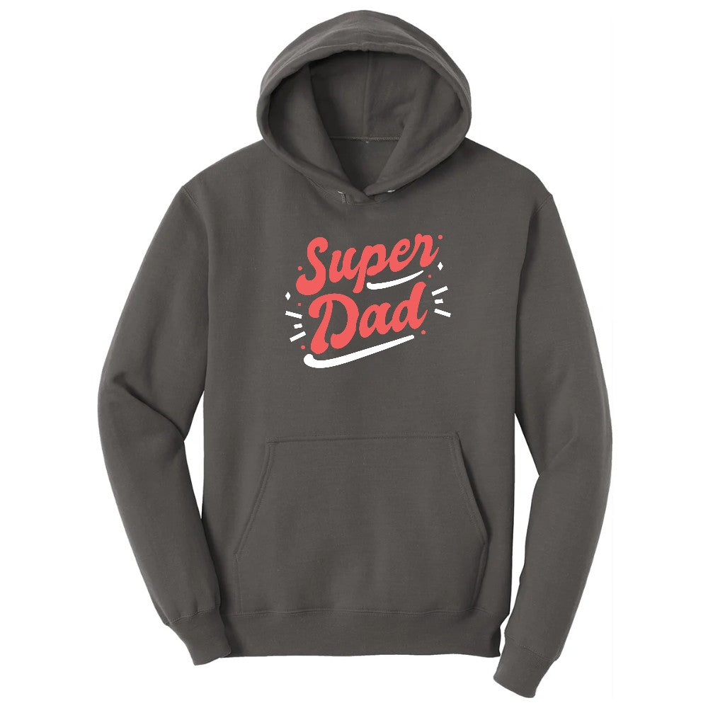 Super Dad Hoodie - Charcoal