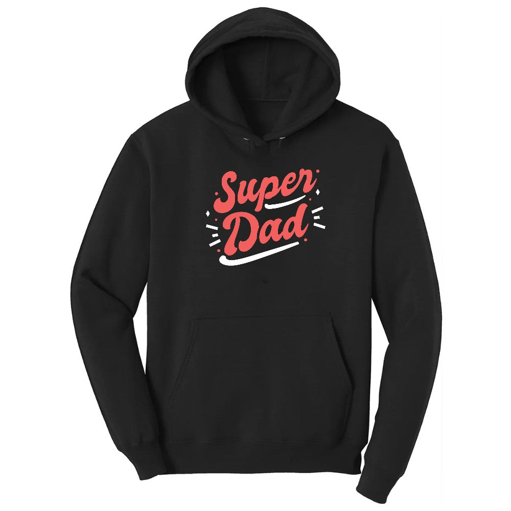 Super Dad Hoodie - Jet Black
