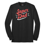 Super Dad Long Sleeve Tee - Jet Black