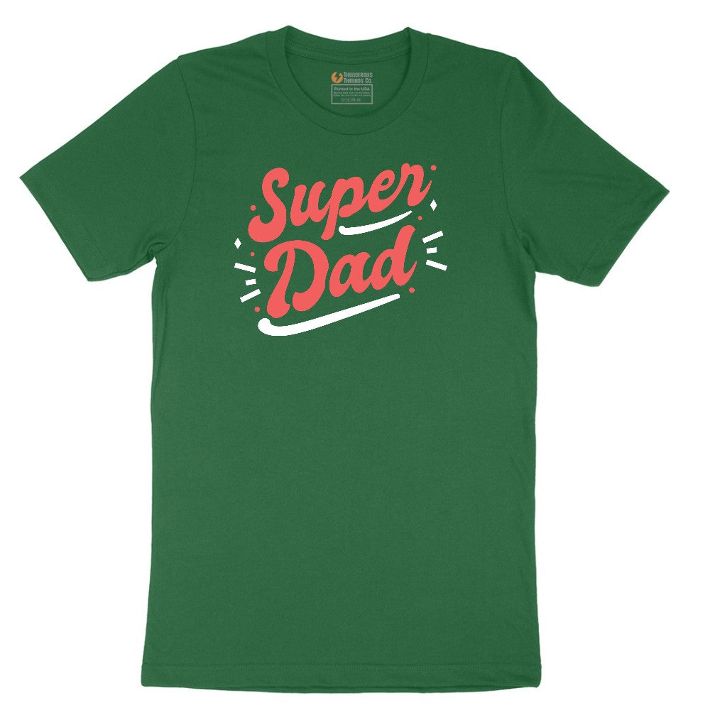 Super Dad Short Sleeve Tee - Athletic Kelly
