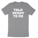 Talk Nerdy to Me Toddler Short Sleeve Tee - Athletic Heather