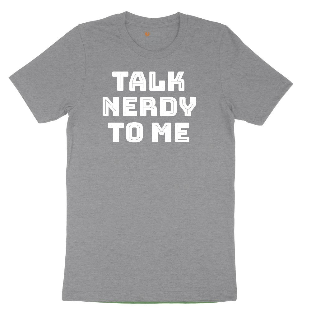 Talk Nerdy to Me Youth Short Sleeve Tee - Athletic Heather