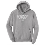 Tequila May Not be the Answer but Its Worth a Shot Ladies Hoodie - Athletic Heather