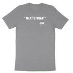 That's What She Said Youth Short Sleeve Tee - Athletic Heather