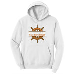 The Captain is Always Right Ladies Hoodie - White