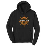The Captain is Always Right Hoodie - Jet Black