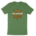 The Captain is Always Right Youth Short Sleeve Tee - Athletic Kelly