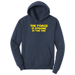 The Force is Strong in This One Hoodie - Navy