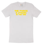The Force is Strong in This One Short Sleeve Tee - White