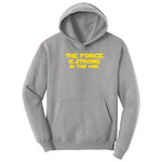 The Force is Strong in This One - Mens & Ladies T-Shirt Hoodie - Athletic Heather