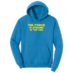 The Force is Strong in This One Youth Hoodie - Sapphire