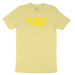 The Force is Strong in This One Youth Short Sleeve Tee - Yellow