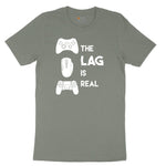 The Lag is Real - Mens & Ladies T-Shirt Ladies Short Sleeve Tee - Bamboo Blackout