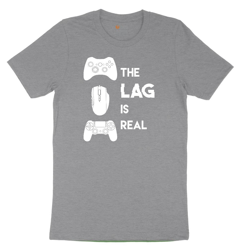 The Lag is Real - Mens & Ladies T-Shirt Toddler Short Sleeve Tee - Athletic Heather