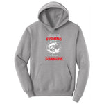 The Only Thing I Love More Than Fishing is Being a Grandpa Hoodie - Athletic Heather