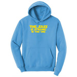The Sass is Strong in This One Youth Hoodie - Aquatic Blue