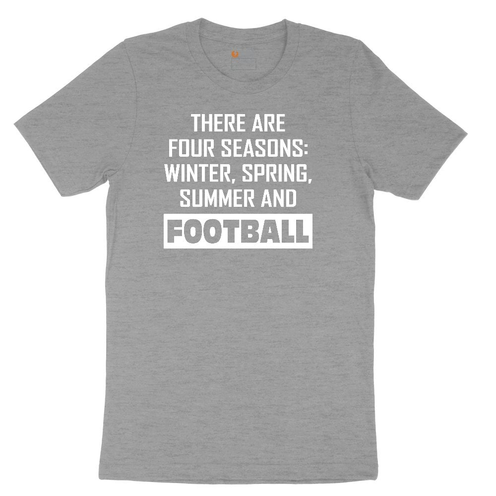 There's Four Seasons Ladies Short Sleeve Tee - Granite Heather