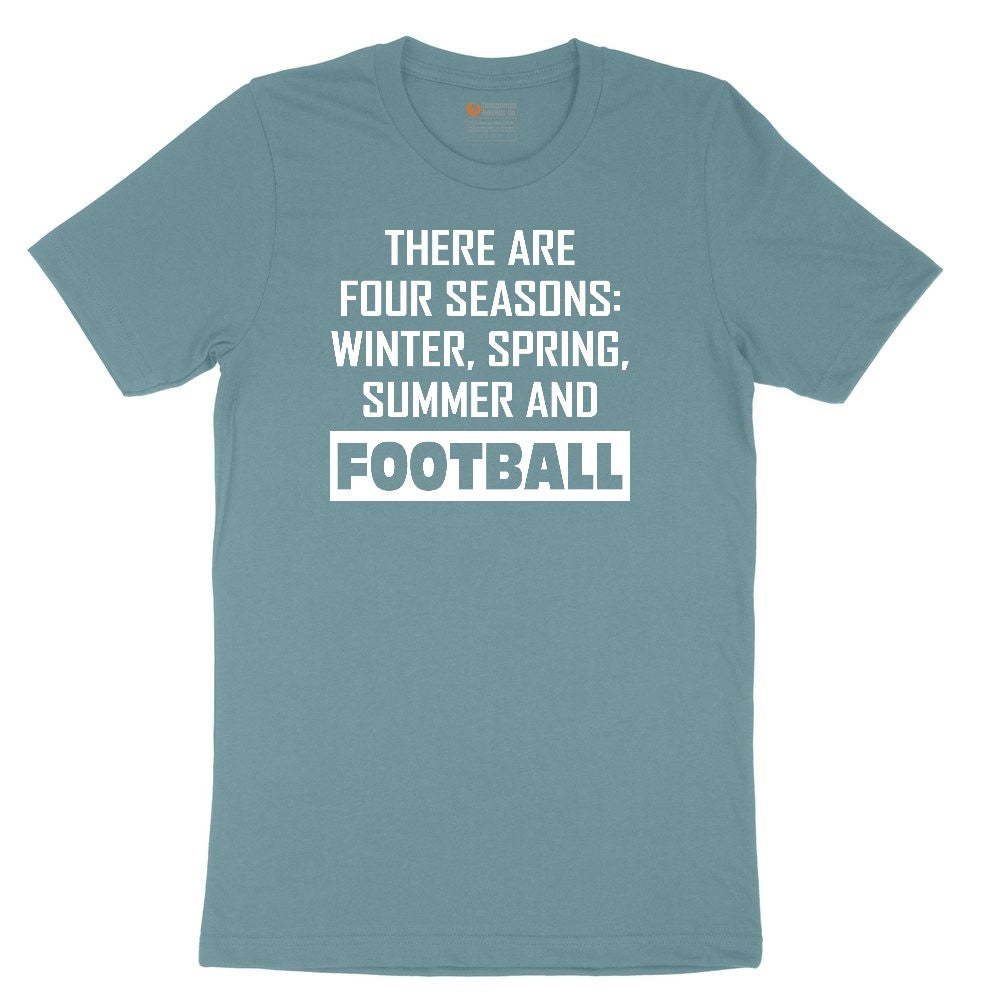 There's Four Seasons Ladies Short Sleeve Tee - Surf Blackout