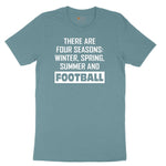 There's Four Seasons Ladies Short Sleeve Tee - Surf Blackout