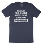 There's Four Seasons Short Sleeve Tee - Heather Navy