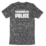 Thermostat Police Ladies Short Sleeve Tee - Black Leopard
