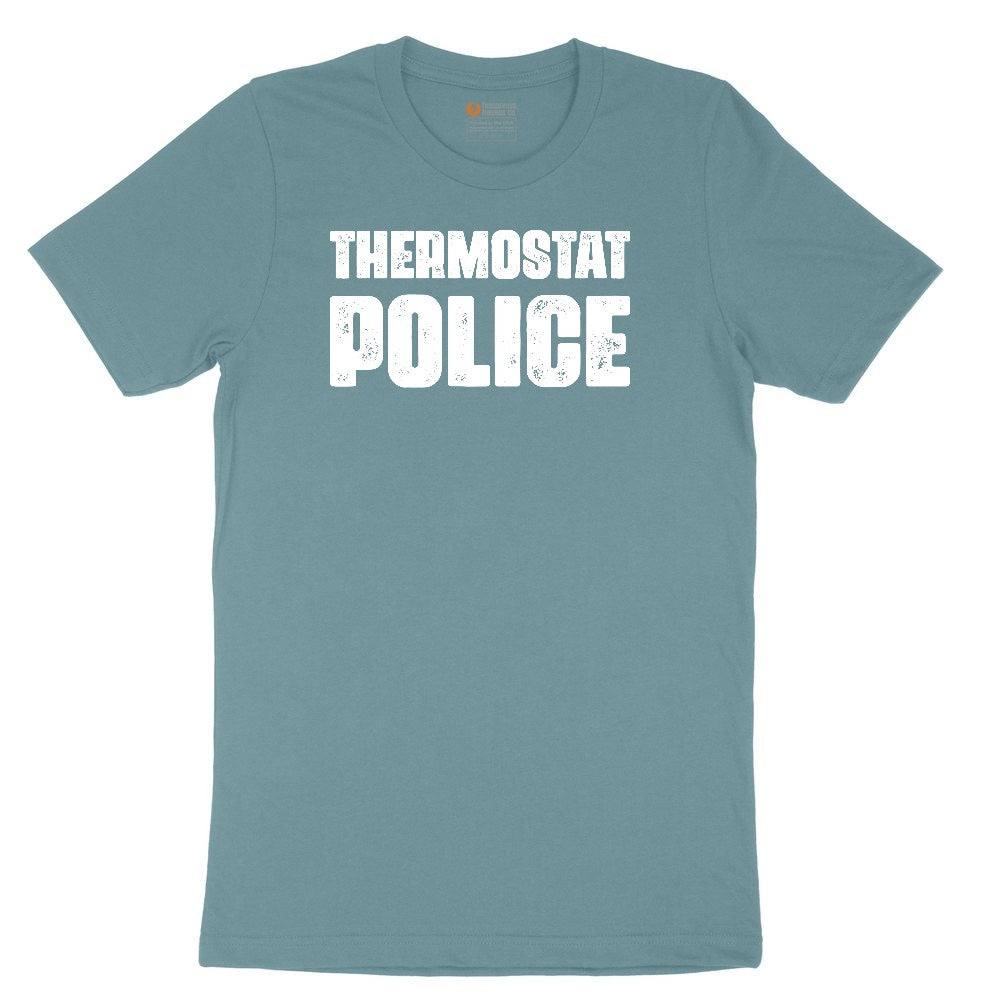 Thermostat Police Ladies Short Sleeve Tee - Surf Blackout
