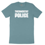 Thermostat Police Ladies Short Sleeve Tee - Surf Blackout
