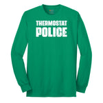 Thermostat Police Long Sleeve Tee - Kelly Green