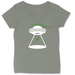 They Picked Me Ladies Curvy Tee - Bamboo Blackout