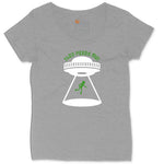 They Picked Me Ladies Curvy Tee - Granite Heather