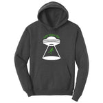 They Picked Me Ladies Hoodie - Dark Heather Grey