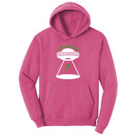 They Picked Me Ladies Hoodie - Sangria