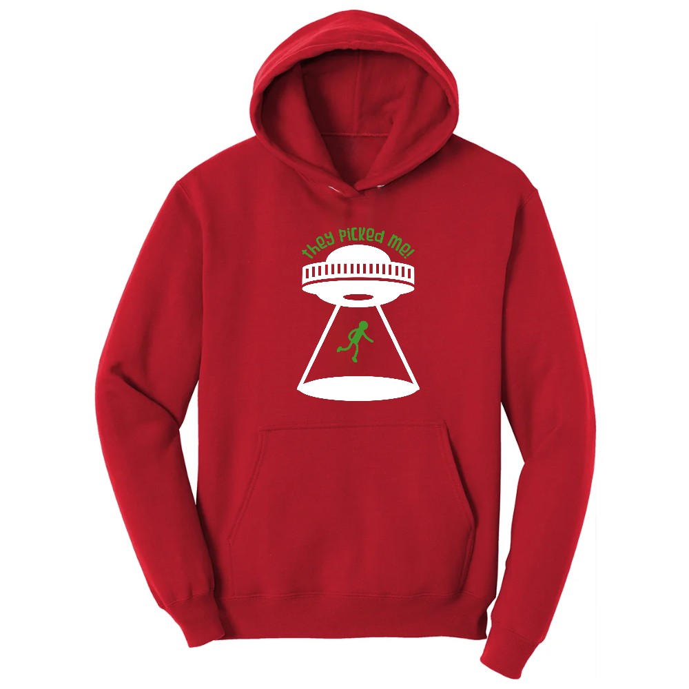 They Picked Me Hoodie - Red
