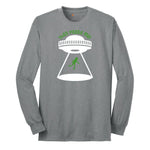 They Picked Me Long Sleeve Tee - Athletic Grey
