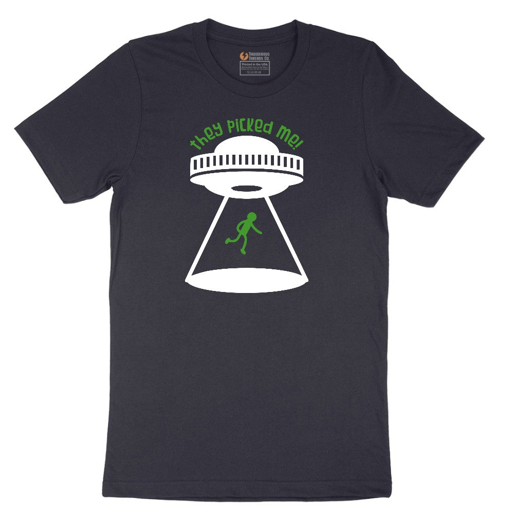 They Picked Me Short Sleeve Tee - Deep Navy