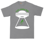 They Picked Me tall t-shirt for men in Athletic Heather