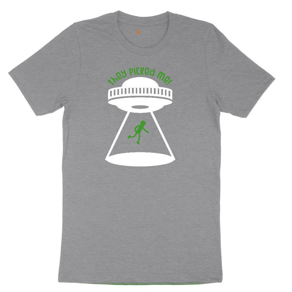 They Picked Me Youth Short Sleeve Tee - Athletic Heather