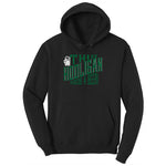 This Hooligan Needs a Beer Ladies Hoodie - Jet Black