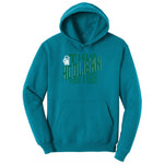 This Hooligan Needs a Beer Ladies Hoodie - Teal