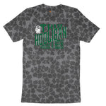 This Hooligan Needs a Beer Ladies Short Sleeve Tee - Black Leopard